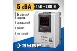 Автоматический стабилизатор напряжения ЗУБР Профессионал 5000ВА 59385-5