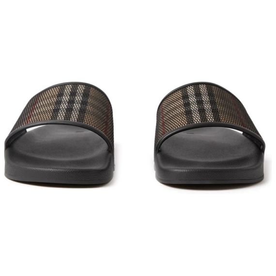 Burberry Checkered Slide 'Brown'