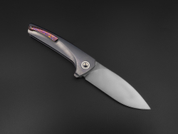 Складной нож Abel Tmax black DLC timascus