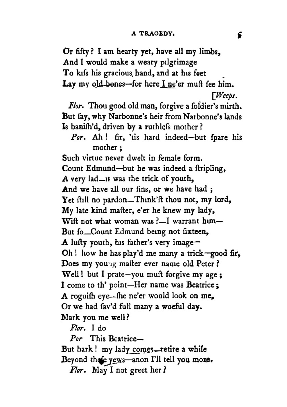The Mysterious Mother. A Tragedy | Horace Walpole