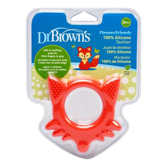 Прорезыватель Dr Browns Лисичка