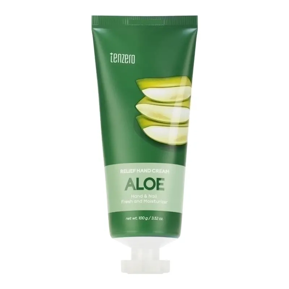 TENZERO RELIEF HAND CREAM ALOE КРЕМ ДЛЯ РУК С ЭКСТРАКТОМ АЛОЭ, 100 ml