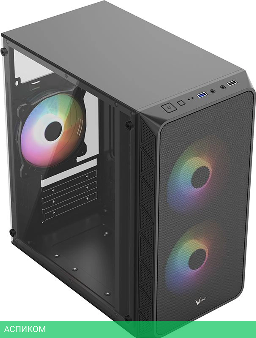 Корпус Formula V Line Air Mesh G4 без БП черный