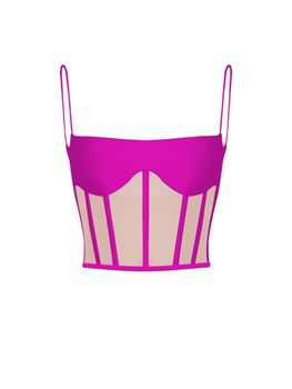 Полупрозрачный топ