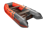 YACHTMAN-360 СК (Яхтман) красный-серый (лодка ПВХ под мотор с усилением)