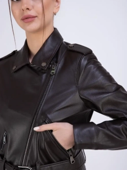 Косуха женская натуральная куртка кожаная Турция