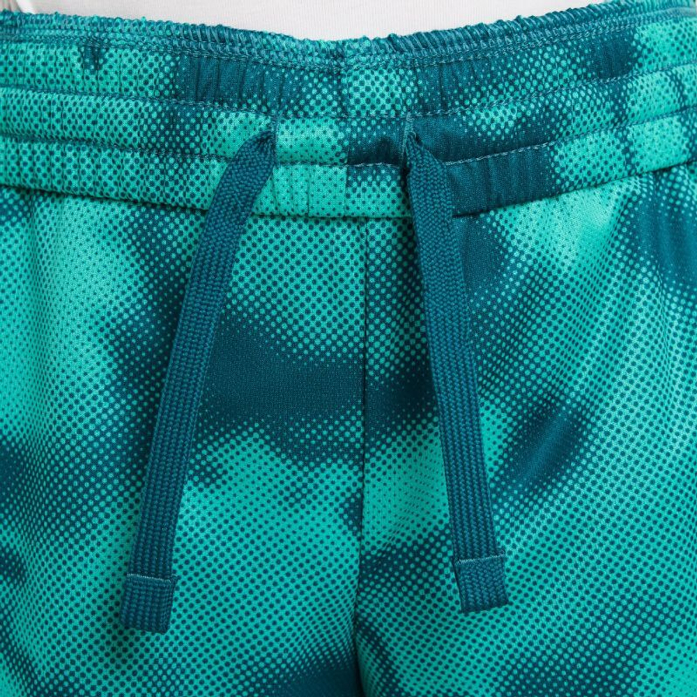 Шорты для мальчика теннисные Nike Dri-Fit Multi+ Printed Training Shorts - geode teal/white