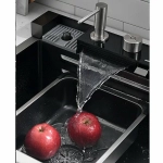 Кухонная мойка Esbano Сascade-5 ESMKCASC5 темная сталь