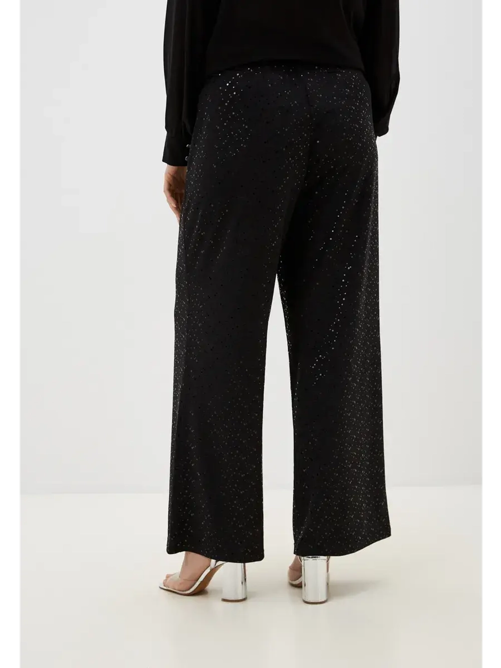Брюки блестящие нарядные