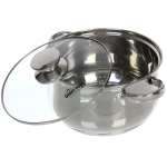 Набор посуды из нержавеющей стали EMMA 3 предмета (3 кастрюли 1,9л, 3,6л, 6,1л), DH12-3