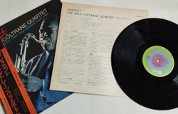 Винтажная виниловая пластинка LP John Coltrane Quartet Crescent (Japan 1976) (Obi)