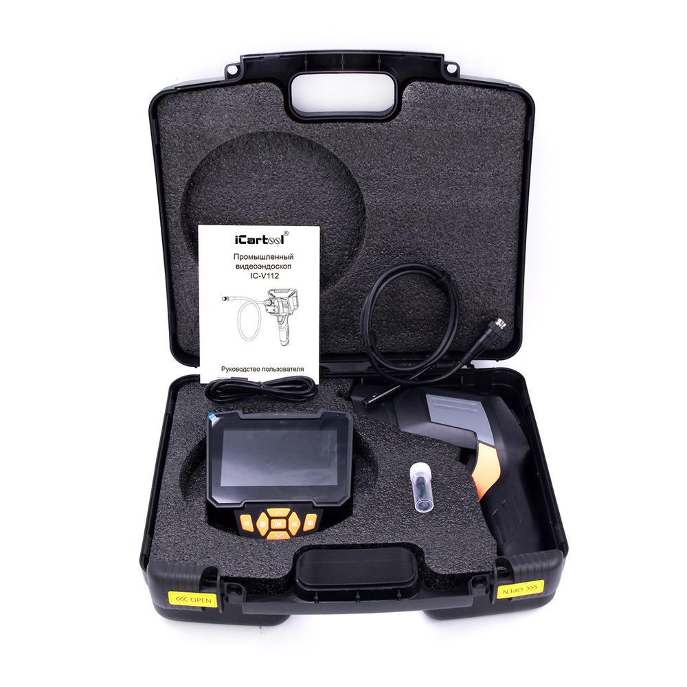ICARTOOL (IC-V112A) Видеоэндоскоп промышленный, 5,5 мм