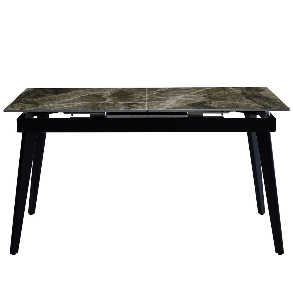 Стол керамический LA ALTA SEVILLE Italy grey 140-180*80*76, каркас черный