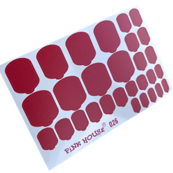 Пленка для педикюра 26 Pink House