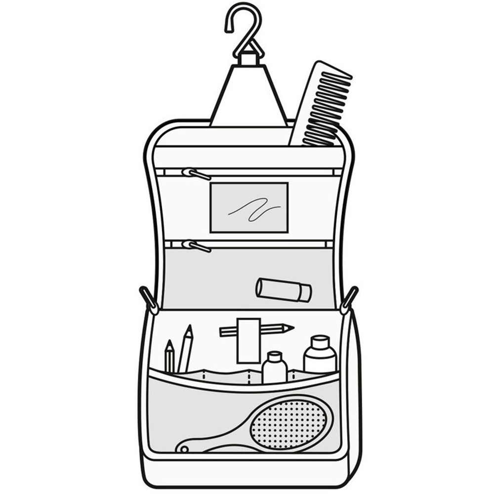 Сумка-органайзер toiletbag red