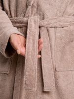 Халат мужской Комфорт-4 Виотекс СЕРО-БЕЖЕВЫЙ