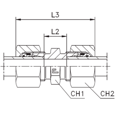 Соединение P DS08 16х1.5