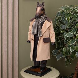 Кукла интерьерная коллекционная Конь Сэр Джон