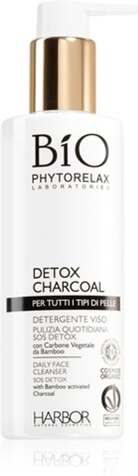 Phytorelax Laboratories Bio Detox Charcoal - очищающий гель с углем /   200  ml  / GTIN 8030976019128