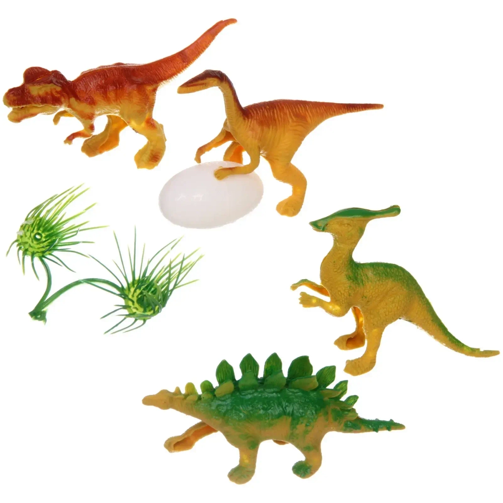 Набор динозавров «DinoWorld», 6 предметов, 14,5*9 см