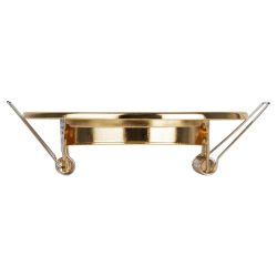 ST2A GD Светильник ЭРА штампованный поворотный MR16,12V/220V, 50W золото