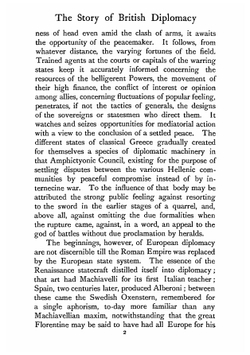The story of British diplomacy its makers and movements | T H. S. 1844-1924 Escott