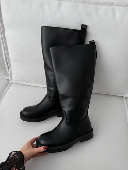 Сапоги из эко кожи