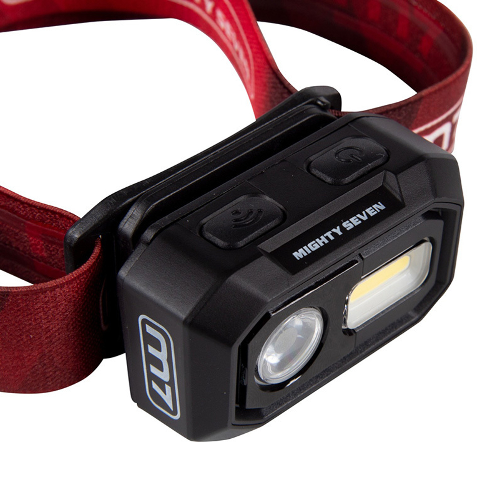 MIGHTY SEVEN (NC-6255QL) Гайковерт пневматический ударный 3/4", 1898 Нм, в комплекте налобный фонарь