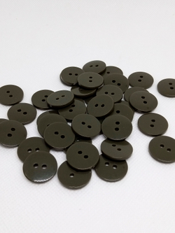 Пуговица 28L (18мм) 2 прокола, пластик, 1 шт