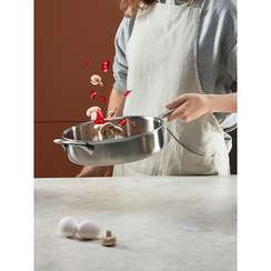 Сотейник с крышкой 3ply etalon, D26 см