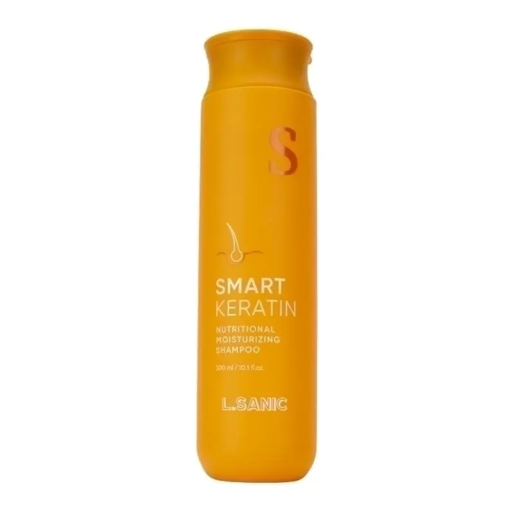 Шампунь для волос восстанавливающий с кератином L.SANIC Smart Keratin Nutritional Shampoo 350 мл