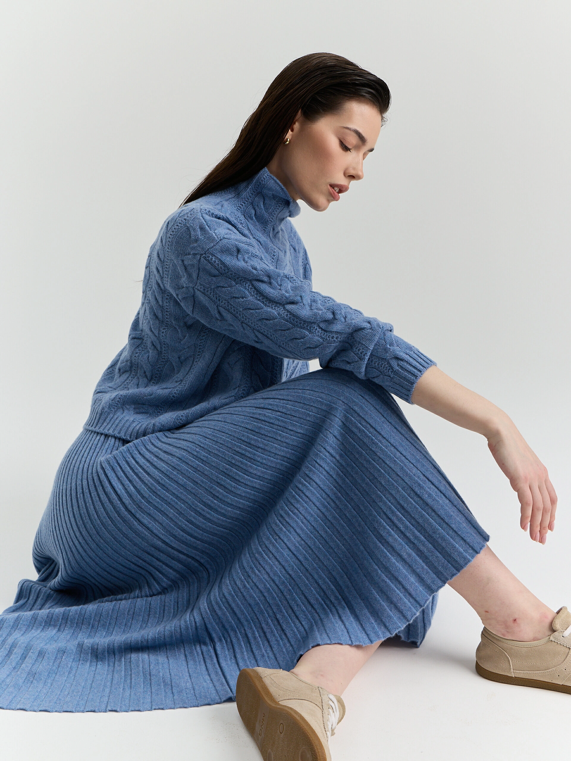 Кашемировая юбка