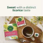 Traditional Medicinals, Organic Mother's Milk®, оригинальный с фенхелем и пажитником, без кофеина, 32 чайных пакетика в упаковке, 56 г (1,98 унции)