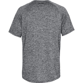 Мужская теннисная футболка Under Armour Tech SS Tee 2.0 - серый
