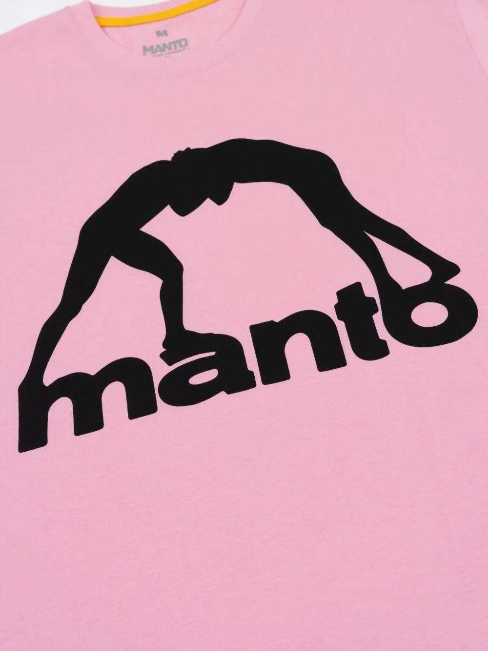 Футболка MANTO VIBE 25 Розово-чёрная