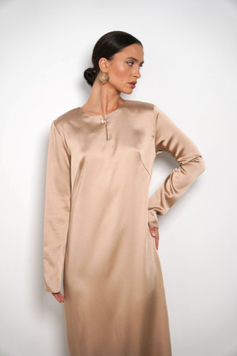 Lina платье в бежевом