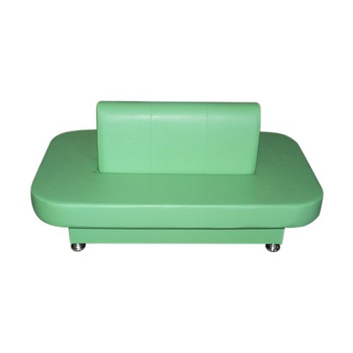 Диван круговой для раздевания (овальный) салатовый