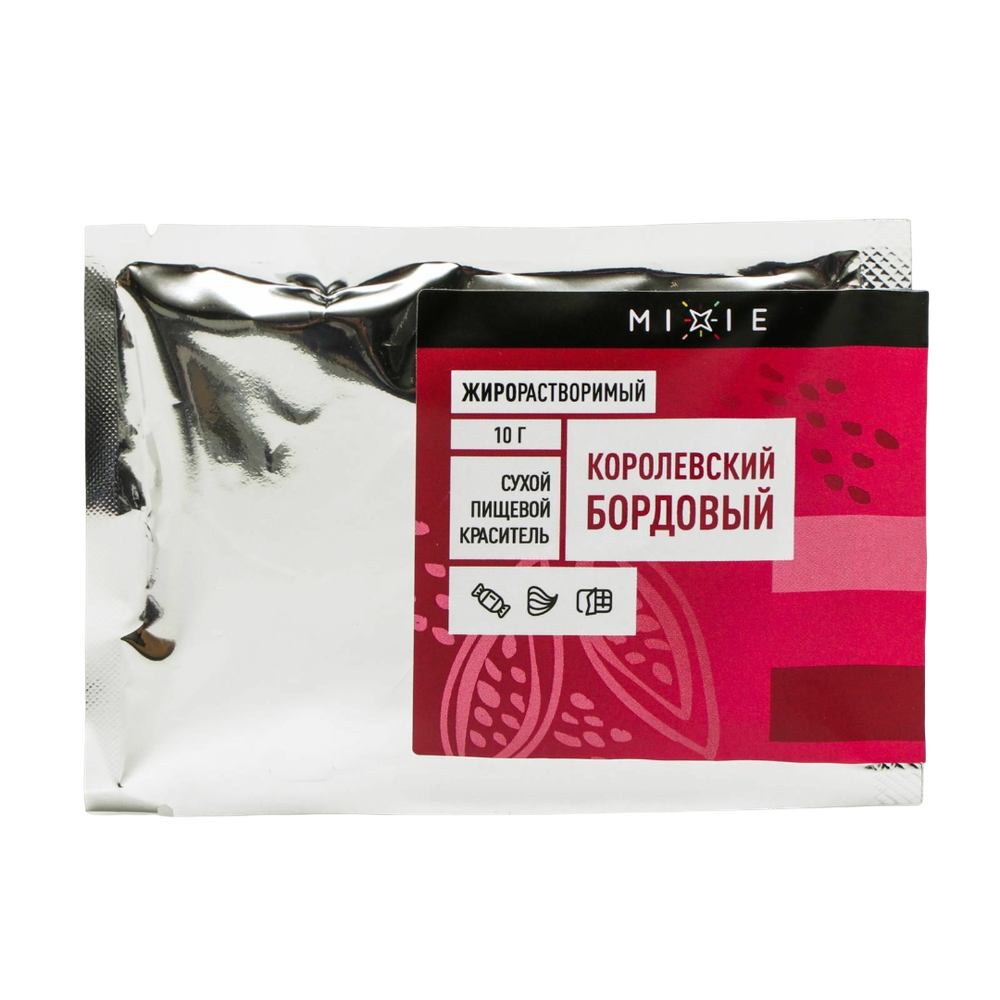 Краситель сухой жирорастворимый MIXIE Королевский бордовый 10 гр