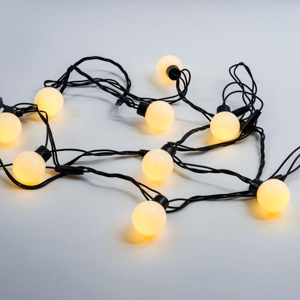 Гирлянда с шариками, 5м/220в