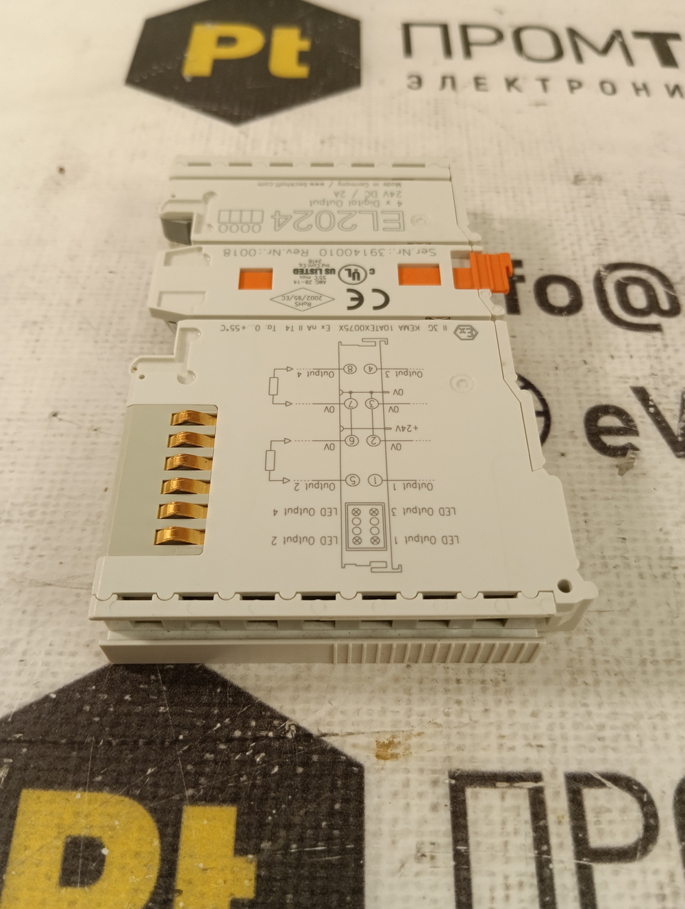 Beckhoff EL2024 с хранения