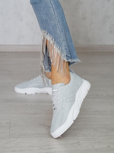 Кроссовки женские летние натуральная кожа