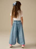 Джинсы широкие для девочки Next E41-667, Синий