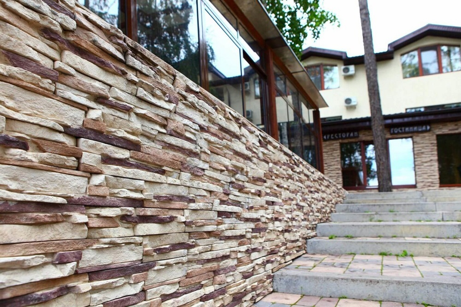 Виды декоративного фасадного камня