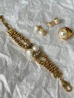 Браслет MON REVE, с жемчугом, MR-BMR23K003 (золотистый)