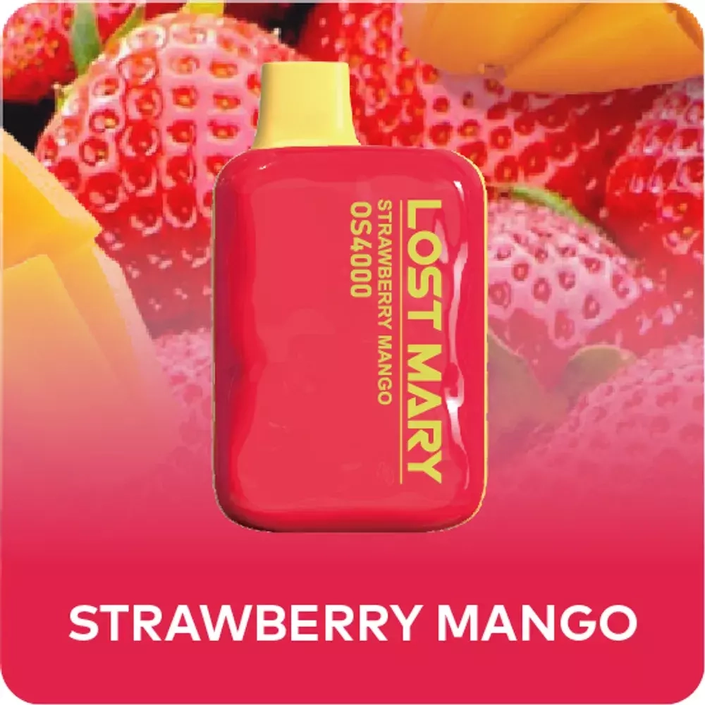 Lost Mary OS4000 - Strawberry Mango (5% nic)