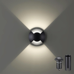 6662/2GL NATURE ODL24 729 черный/металл Встраиваемый грунтовый светильник IP67 LED 3W 4000K 75° 12V/24V WALD (нужен драйвер 357781/357782)