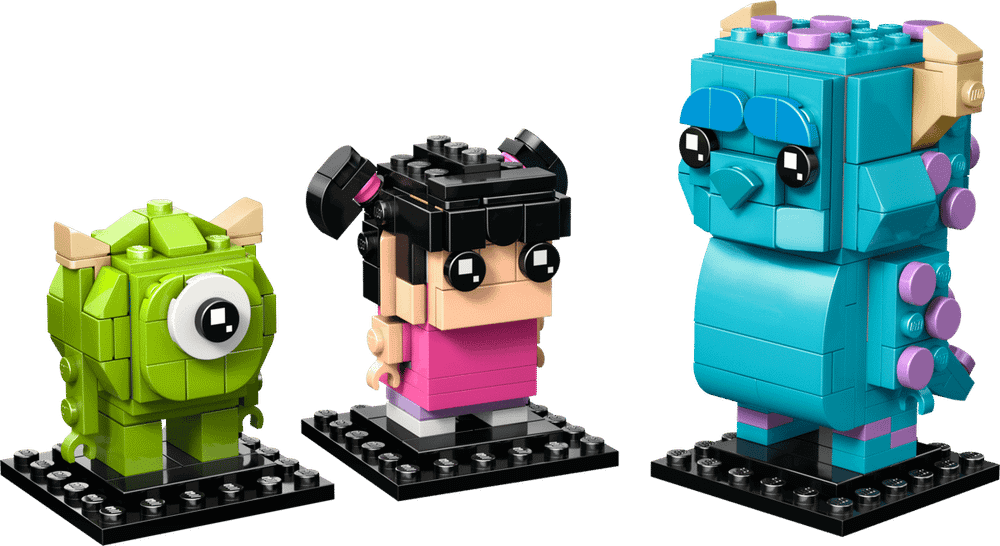 Конструктор LEGO BrickHeadz 40861 Sulley, Mike and Boo Figures