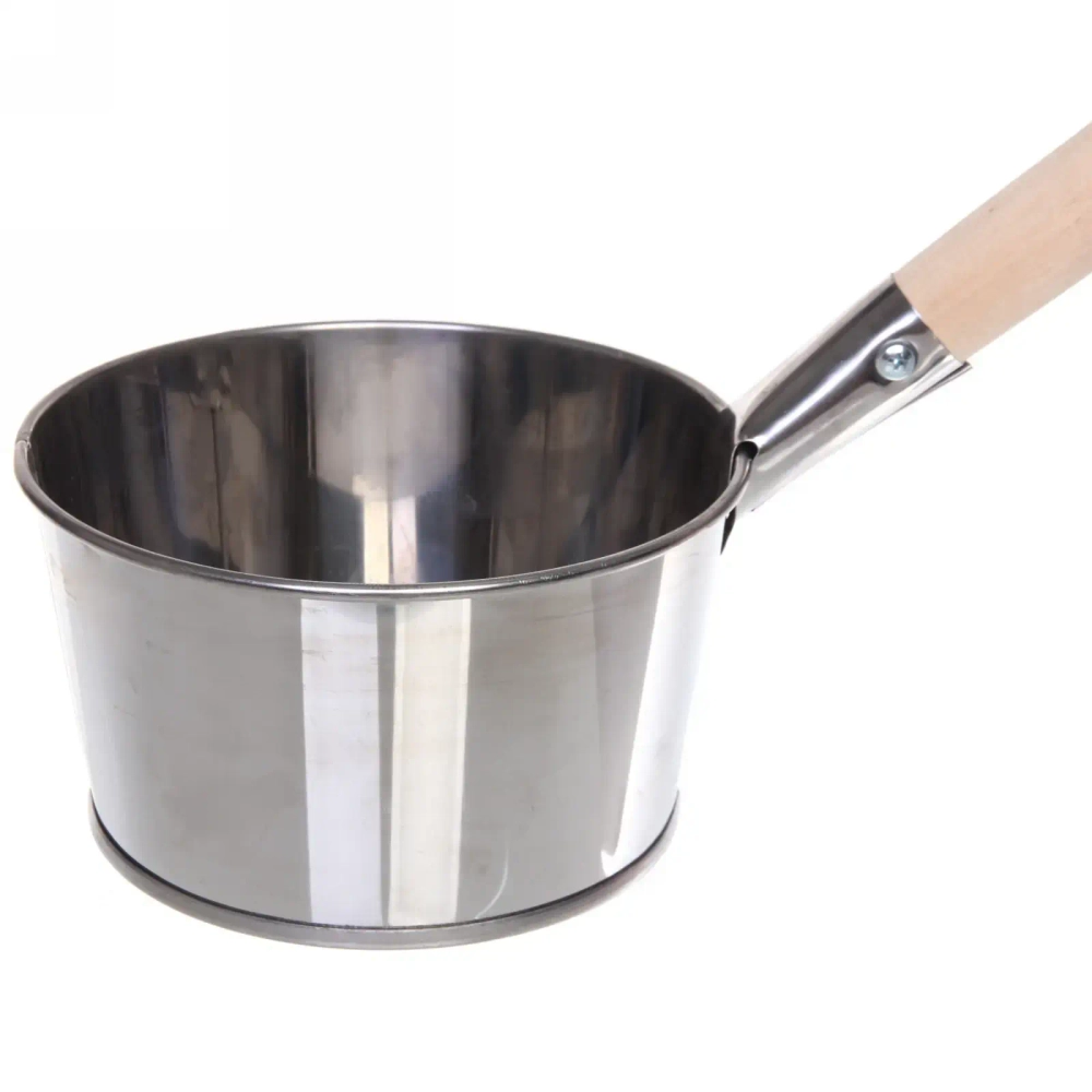 Ковш банный из коррозионностойкой стали «БАНЬКА» 1.5л