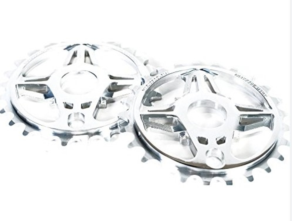 Звезда BMX CC Sprocket - Chris Courtenay design 25T 6061T6 I22-725D серебр. COLONY