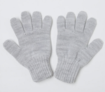 Перчатки для девочки, цвет серый, р. 14/ 5305710 СНЕЖАНЬ, 1 шт.
